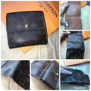 💯% Authentic Louis Vuitton Monogram Bifold Wallet
